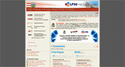 Desktop Screenshot of lpse.jeparakab.go.id
