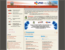 Tablet Screenshot of lpse.jeparakab.go.id